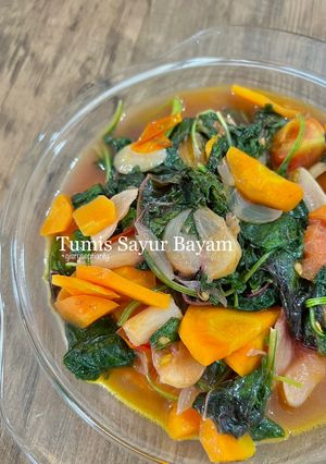 Foto resep Tumis Sayur Bayam