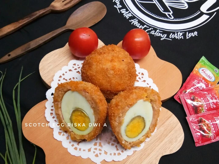 Langkah Gampang Membikin Resep  Scotch Egg yang Bikin Ngiler, Lezat Sekali