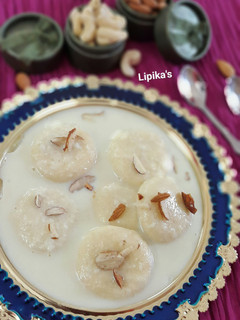 A picture of Ras malai.
