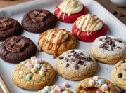 Una foto de galletas caseras
