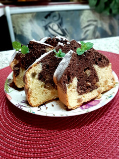 Mazsolás rumos süti recept fotója