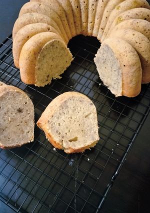 Foto resep Bolu pisang padat lembut