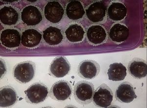 Una foto de Falsos Bocaditos de Avellanas (Ferrero)