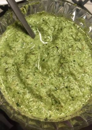 A picture of Spicy amla chutney.