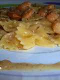 Farfalle con Gamberetti e Pesto di Noci