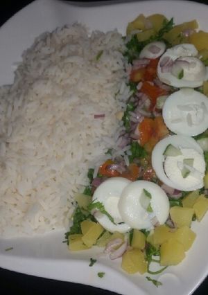 A picture of Coconut Rice.
