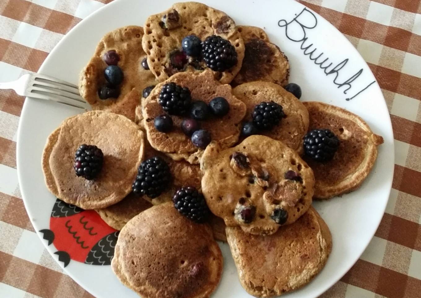 Pancakes de avena sin azúcar