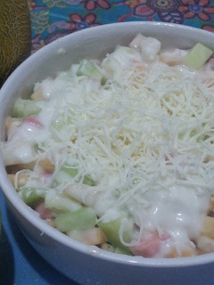 Foto resep Salad buah tanpa whipp cream