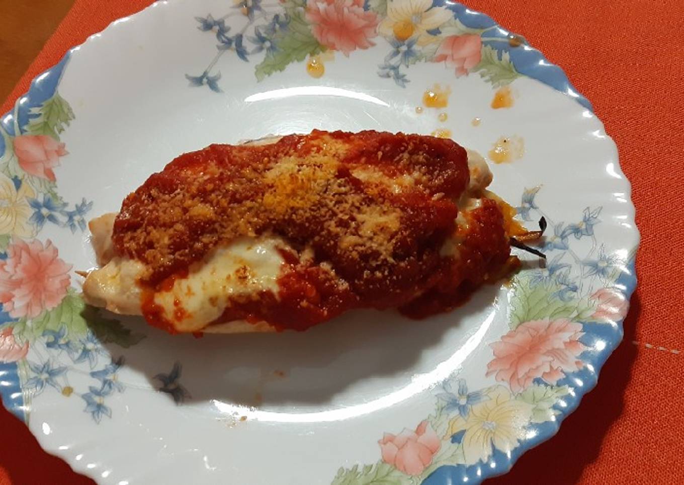 Pechuga de pollo rellena