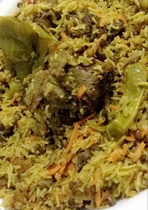 صورة لوصفة وصفة كبسة لحم بالصور