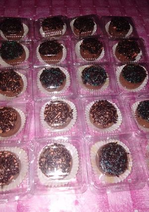 Foto resep Brownies imut 1 telur
