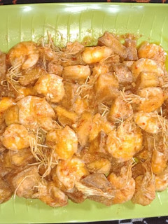 Foto resep Balado udang & kentang