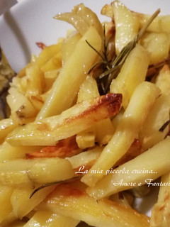 A picture of Oven-Baked French Fries.