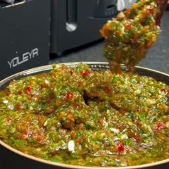 A picture of Chimichurri Sauce.