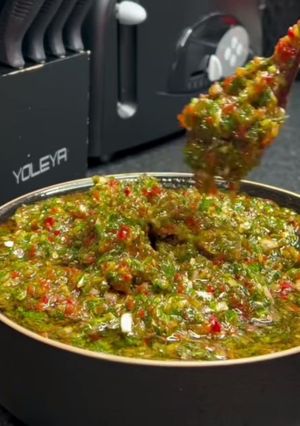 A picture of Chimichurri Sauce.