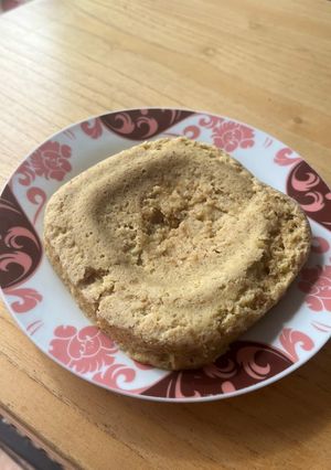 Una foto de “Pan” de maní con manzana y banana - sin TACC ni azúcar