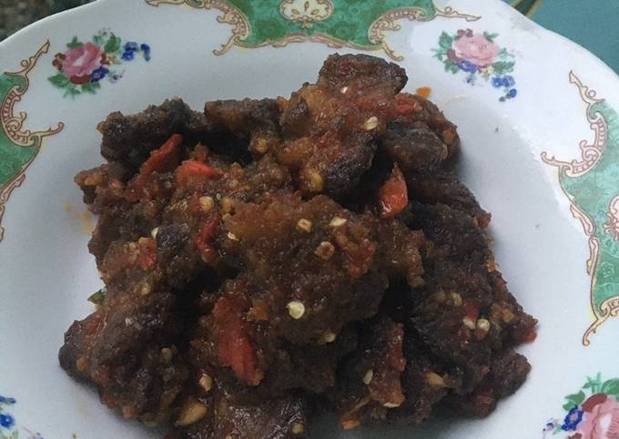 Dendeng Sapi Balado