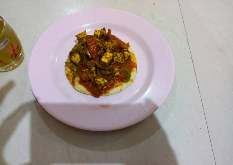 How to Prepare Winter Tandoori Pizza
