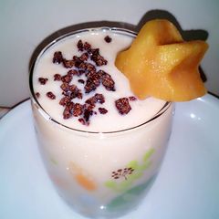 A picture of Chiku milkshake.