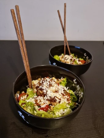 Easy Steps to Prepare Recipes Green cheesy salad the  Makes Drooling Perfect.