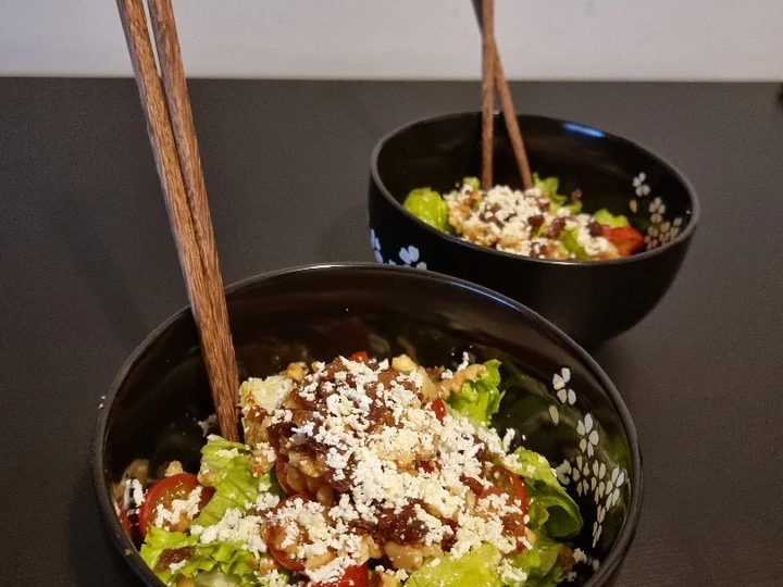 Easy Steps to Prepare|Recipe} Green cheesy salad, Delicious