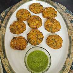 Leftover khichdi vada-レシピのメイン写真