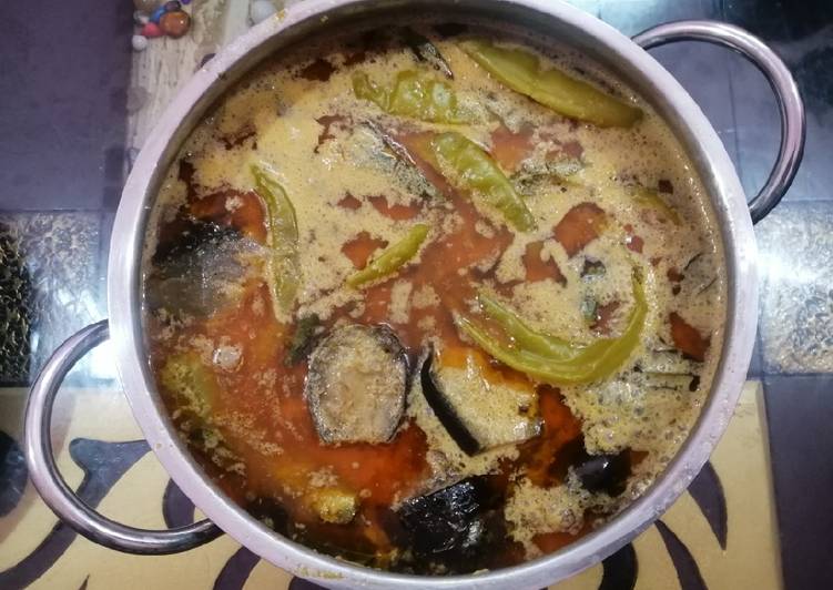 Recipe of Quick Hyderabadi Baghare Baingan
