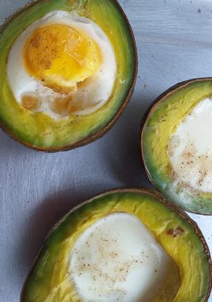 Foto resep Alpukat Telur Diet
