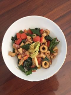 Foto resep Cumi Asin Tumis Cabe Ijo