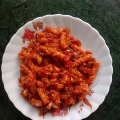 Red Sauce Pasta A picture of Red Sauce Pasta.