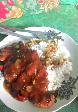 Foto resep Chicken katsu teriyaki