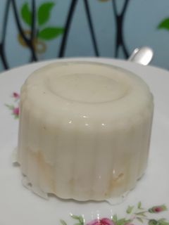 Foto resep Puding santan Roti tawar🤍