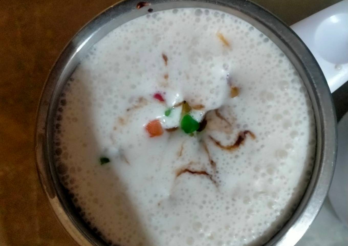 Milk badam shake