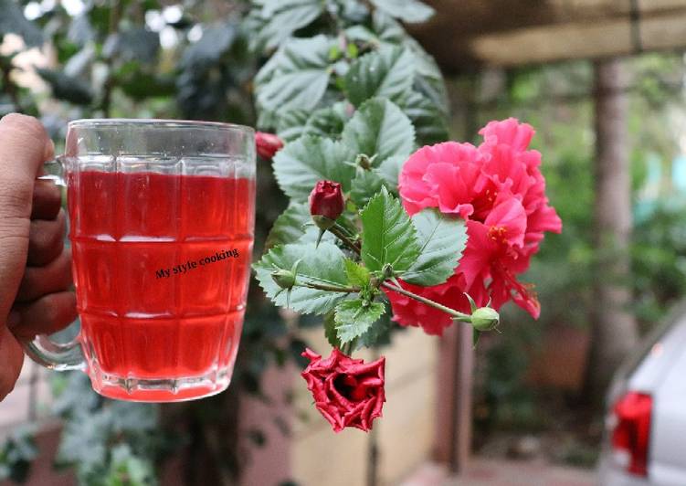 Easiest Way to Make Great Hibiscus juce Cooking Basics for Newbies