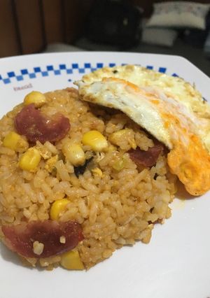 Foto resep Nasi Goreng Lapchiong (non halal)