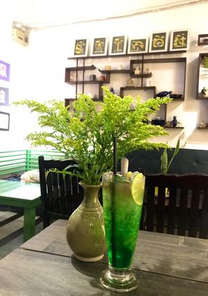 Hình của món Cocktail bạc hà trái cây.