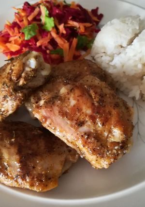 Una foto de Pollo con Especias