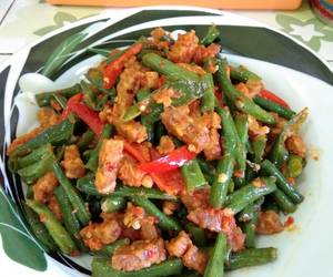 Resep Populer Oseng Tempe + Kacang Panjang Ala Warung Resep Populer Oseng Tempe + Kacang Panjang Ala Warung