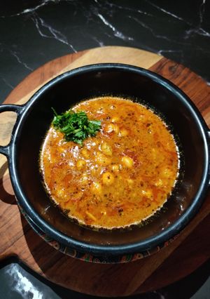 A picture of CASHEW CURRY with MAKHANA.