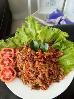 Foto resep Suwir tongkol pedas