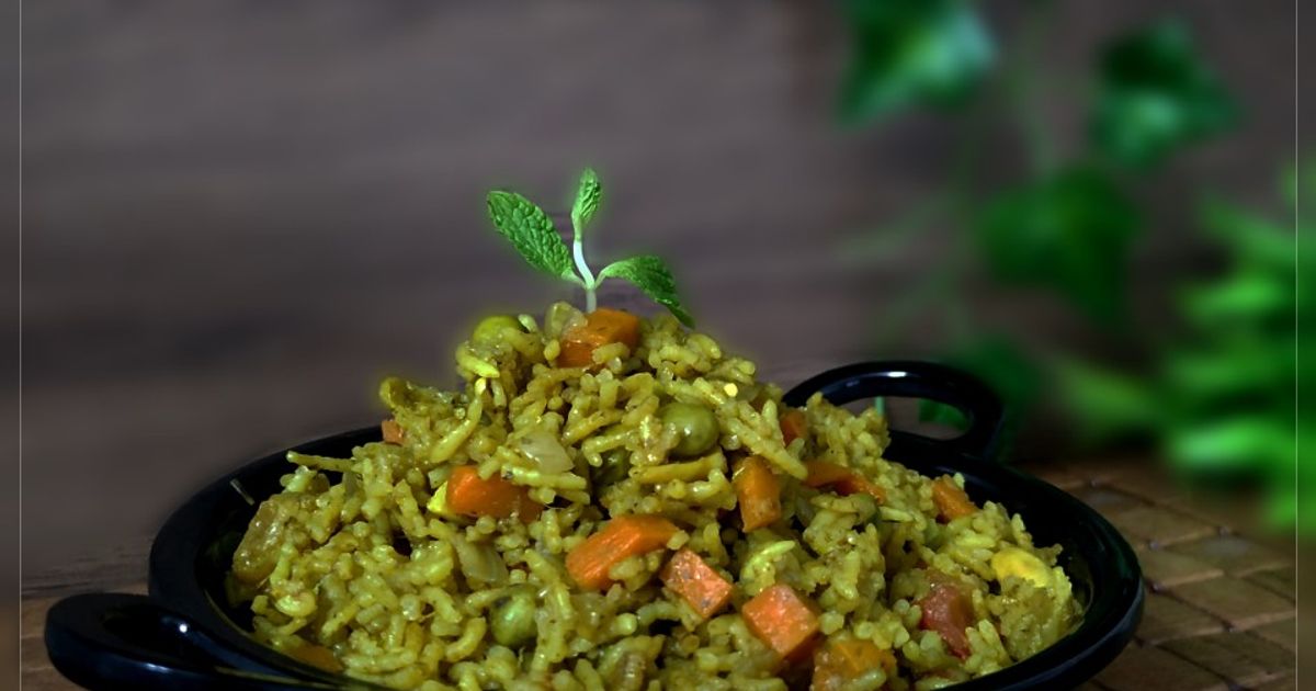 Rana Rice Pudina Rice Recipe by Suhita Rana Chowdhury👩🍳 - Cookpad