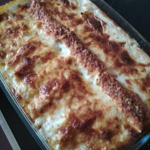 Canelones de carne y setas, o verduras y setas