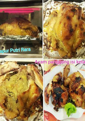 Foto resep ¶ Ayam Panggang Isi Ketan ¶