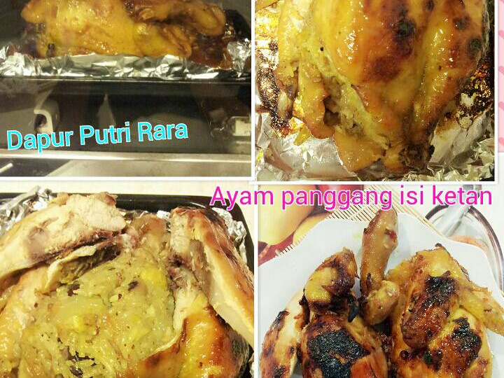 Langkah Mudah untuk Membuat ¶ Ayam Panggang Isi Ketan ¶ Menu Enak