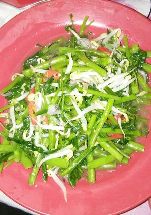 Foto resep Kangkung touge