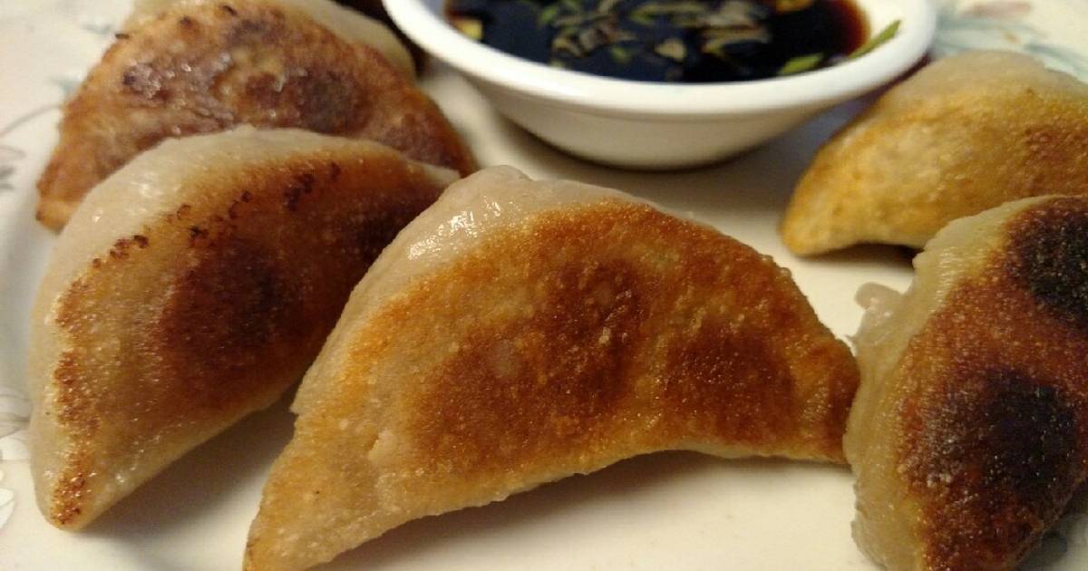 Potstickers with dough recipe Recipe by NCCook Cookpad