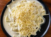 Una foto de spaguetti sencilla