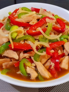 Foto resep Ayam paprika jahe saus tiram