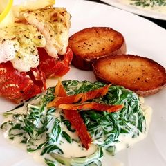 A picture of Creamy Spinach.