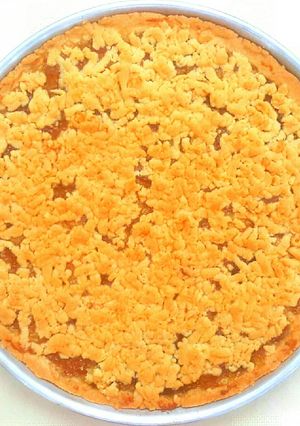 صورة لوصفة الباستا فلورا أو المبروشة 😍 😍